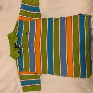 Collard Short Sleeve Polo Shirt